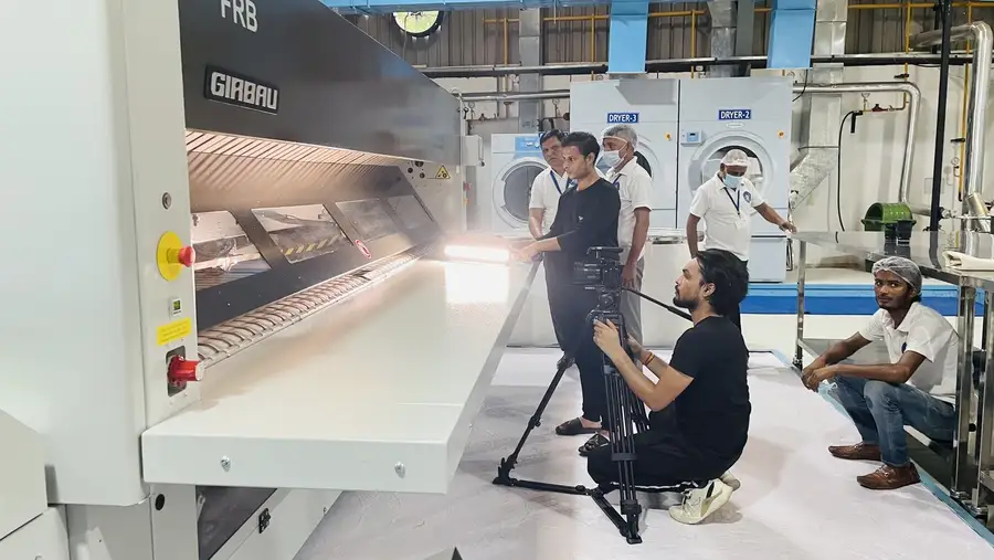 Behind the scenes: On the production floor