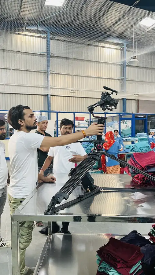 Behind the scenes: Gimbal between the machines