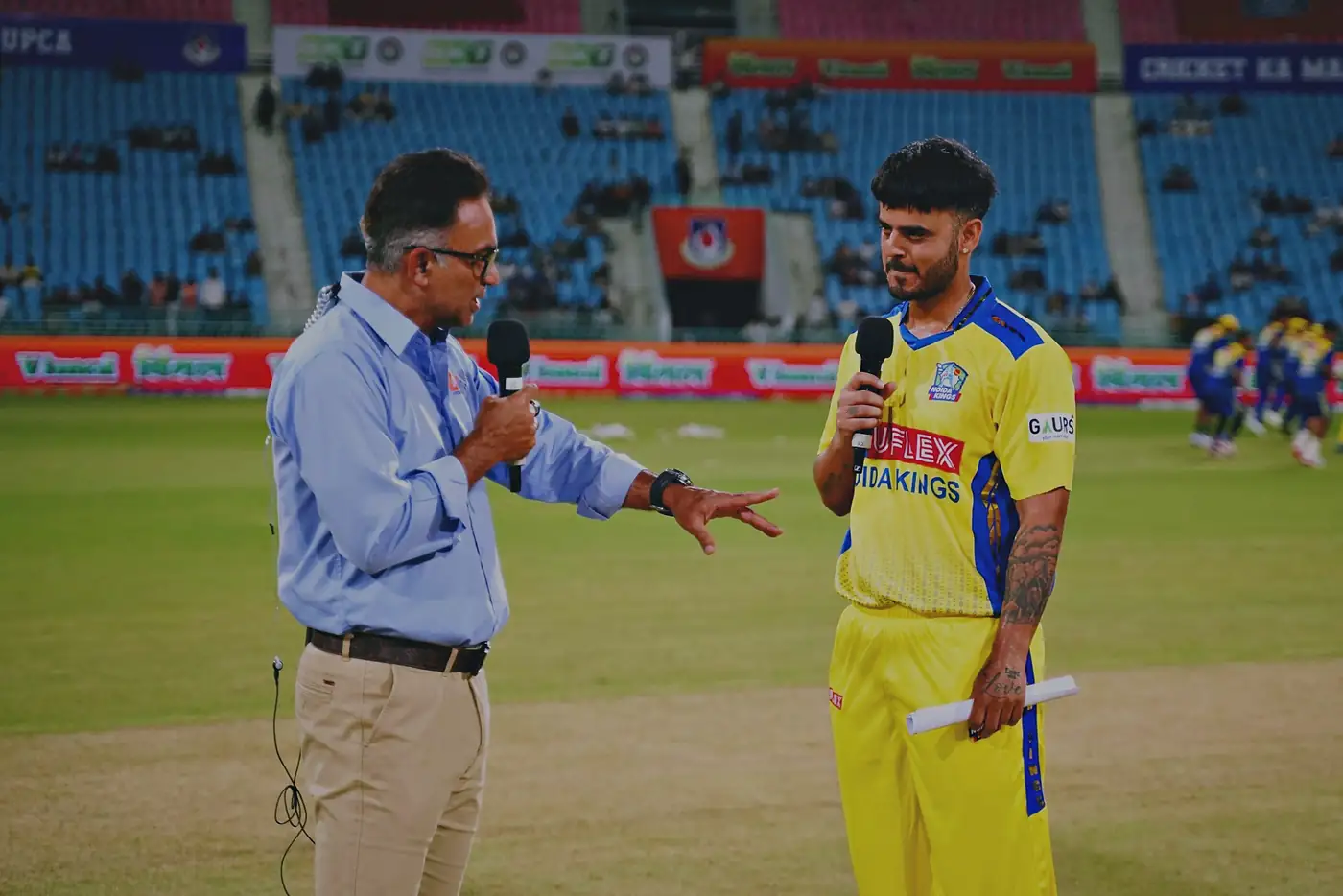 Post-match interview · Noida vs Meerut